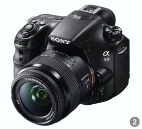 Зеркальная камера начального уровня, Sony SLT-A58
