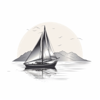 Парусная лодка Парусная лодка