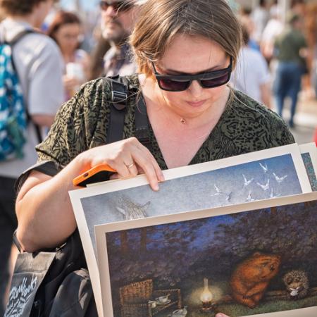 Просмотр увеличенного изображения